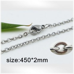 Oceľový náhrdelník